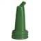 Tablecraft N14GN Plastic Green Long Neck Top For Saferfood Solutions PourMaster Series