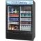 Turbo Air TGM-48RB-N Black 55 7/8" Wide 44.0 Cubic ft 2 Glass Sliding Door Insulated Refrigerated Merchandiser, 115V