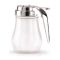 Vollrath 1206 Plastic 7 oz Syrup Dispenser with Chrome Plated Top