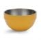 Vollrath 4659145 Double Wall Round Beehive 3.4 Qt. Serving Bowl - Nugget Yellow