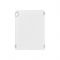 Winco CBN-1824WT 18” x 24” x 1/2" White StatikBoard Co-Polymer Plastic Cutting Board with Hook