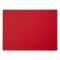 Winco CBRD-1520 15" x 20" Red Polypropylene Plastic Cutting Board