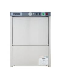 Champion UH330B Heat Recovery 40 Racks Per Hour High Temp Under Counter Dishwasher with Built In Booster Heater