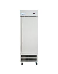 Empura E-KB27R 26.8" One-Section Stainless Steel Reach-In Refrigerator with 1 Full-Height Solid Door - 17.7 Cu Ft, 115 Volts